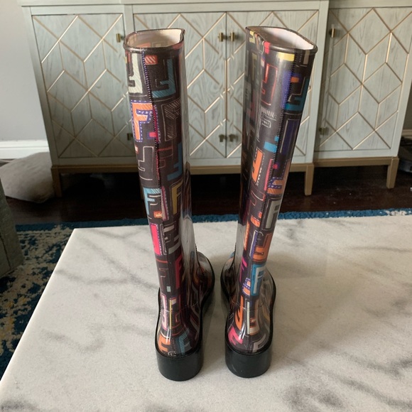 Fendi multicolor rainboots - Picture 3 of 4